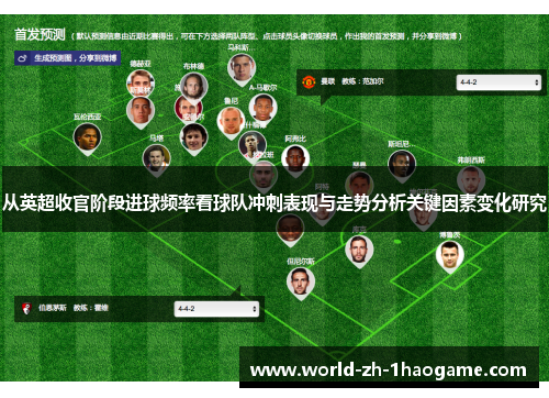 从英超收官阶段进球频率看球队冲刺表现与走势分析关键因素变化研究